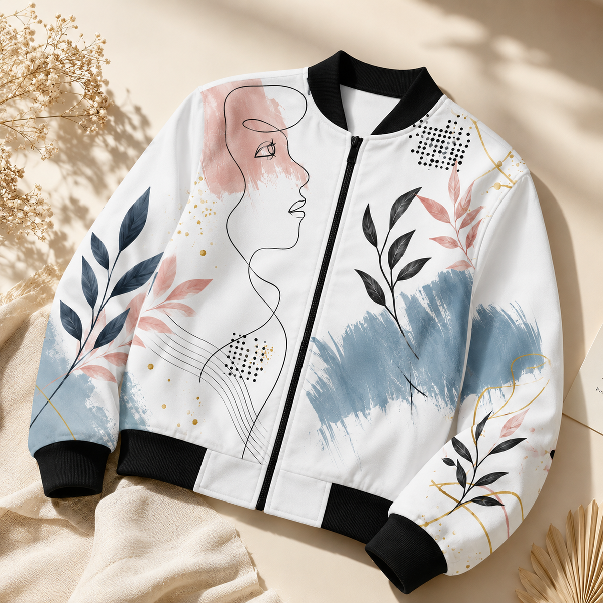 Women's AOP Bomber Jacket