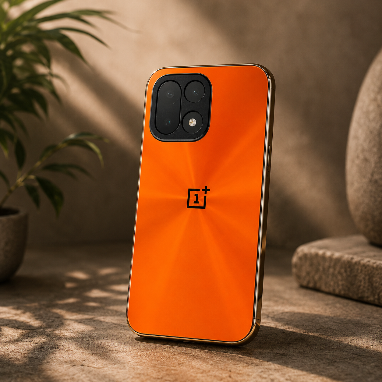 OnePlus - Premium Gold Accent Case
