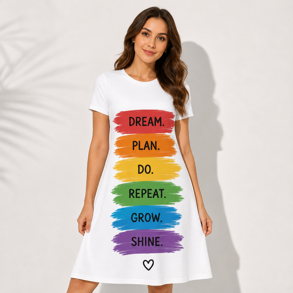 AOP A line Dress