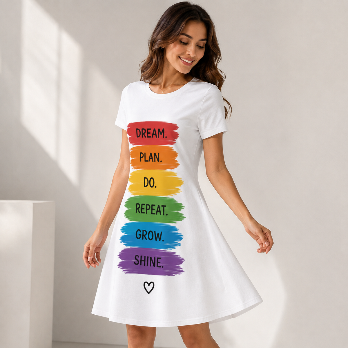 AOP A line Dress
