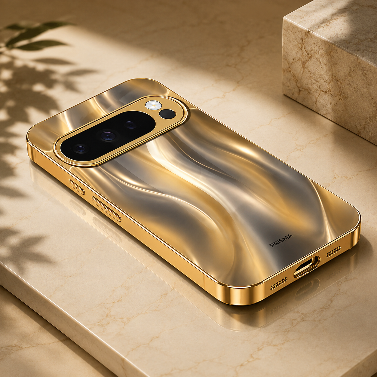 Google Pixel - Gold Case