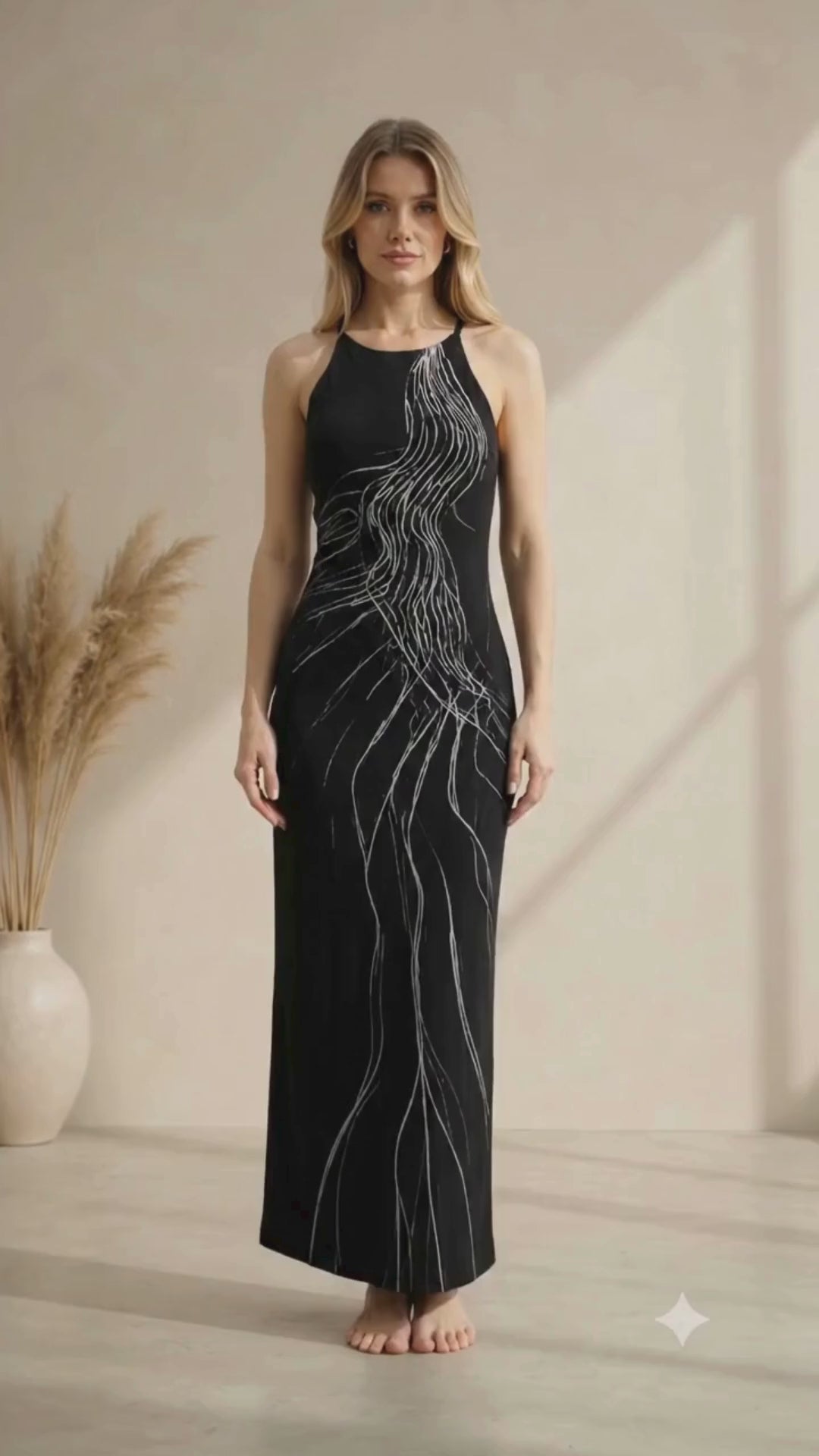 AOP Bodycon Dress